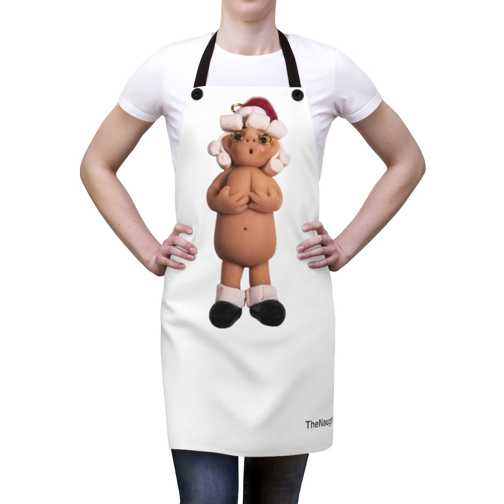 Mrs Claus Aprons Sexy Funny Digital Printed Mrs Claus Apron For